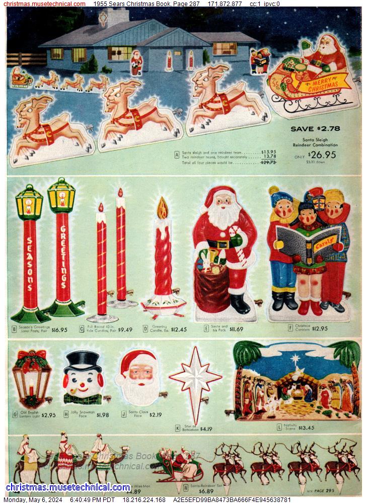 1955 Sears Christmas Book, Page 287