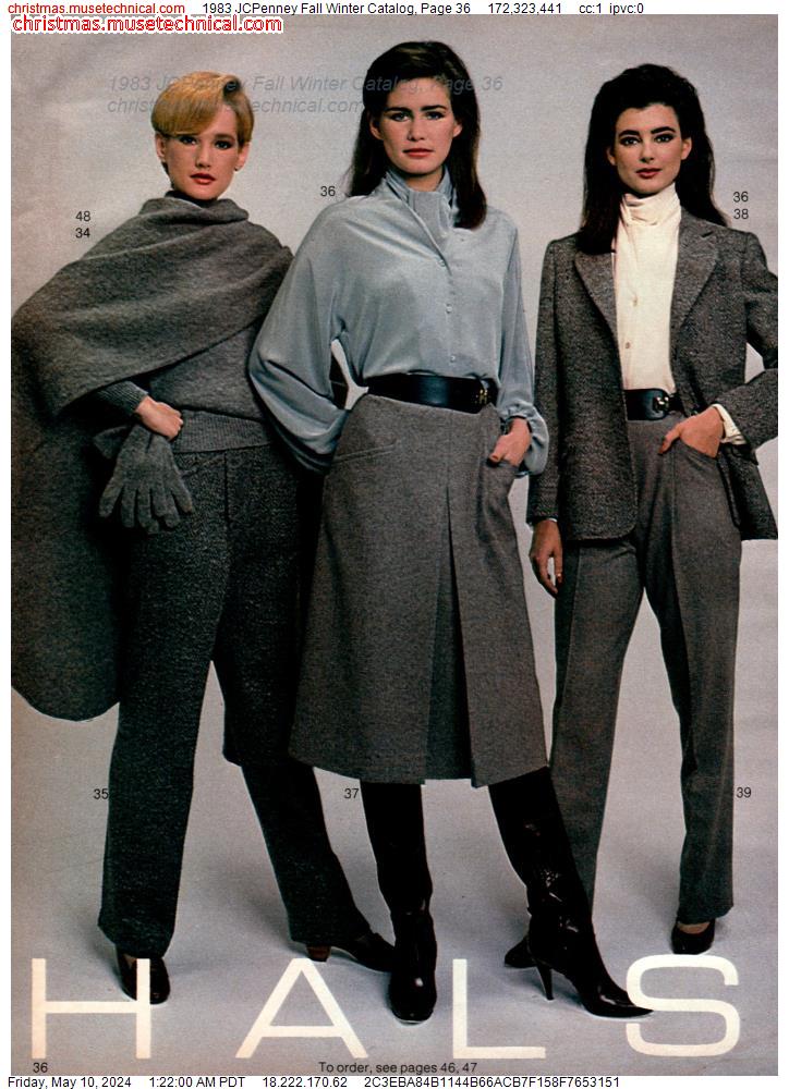 1983 JCPenney Fall Winter Catalog, Page 36