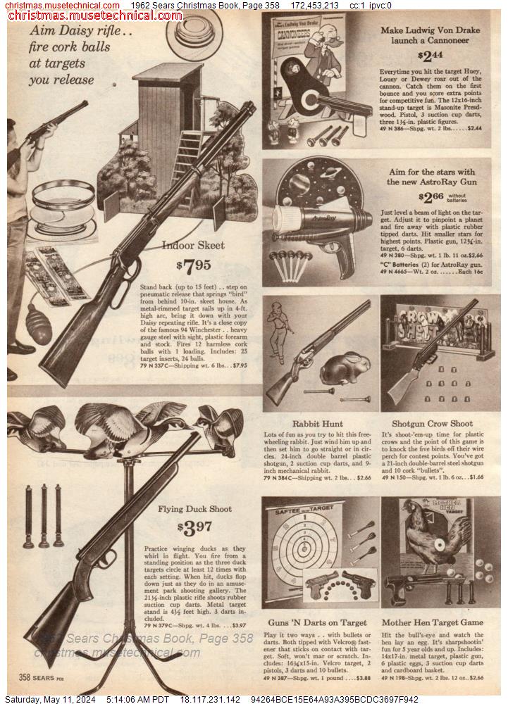 1962 Sears Christmas Book, Page 358
