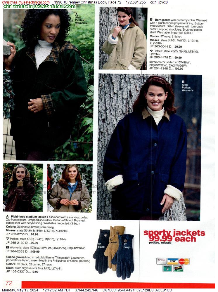 1996 JCPenney Christmas Book, Page 72