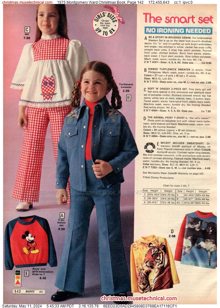 1975 Montgomery Ward Christmas Book, Page 142