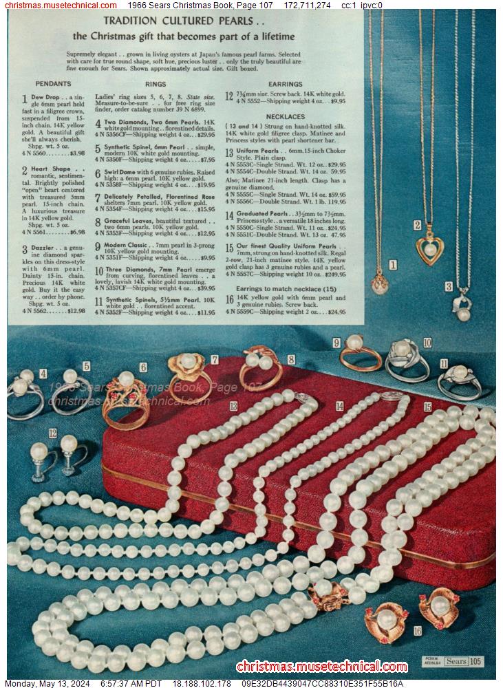 1966 Sears Christmas Book, Page 107
