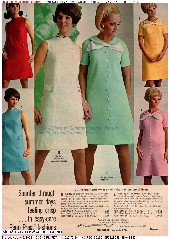 1969 JCPenney Summer Catalog, Page 51