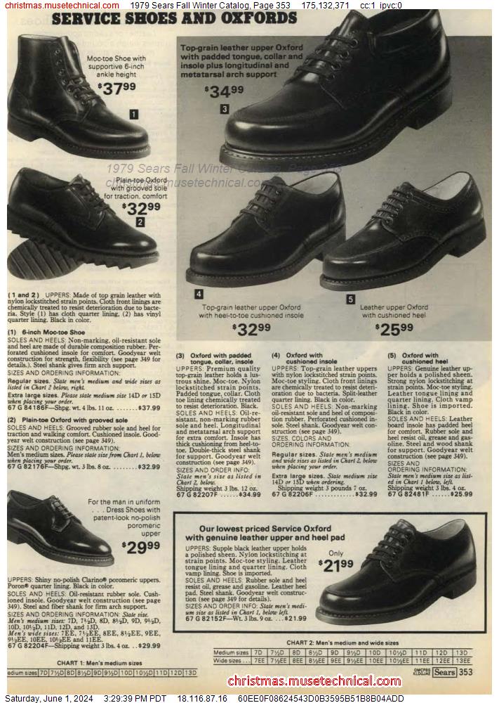 1979 Sears Fall Winter Catalog, Page 353