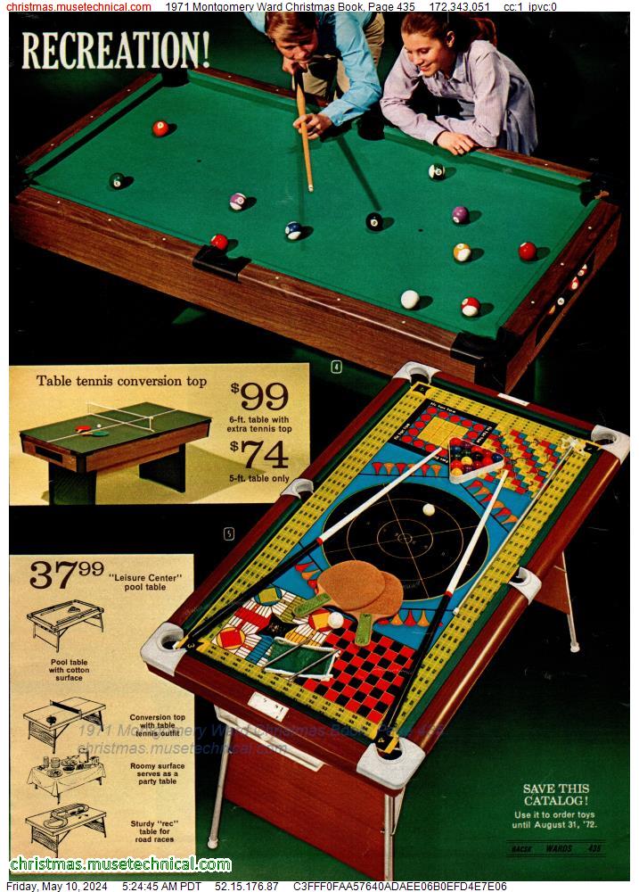 1971 Montgomery Ward Christmas Book, Page 435