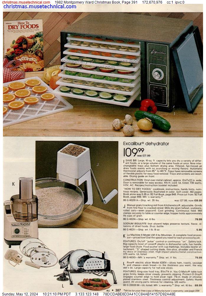 1982 Montgomery Ward Christmas Book, Page 391