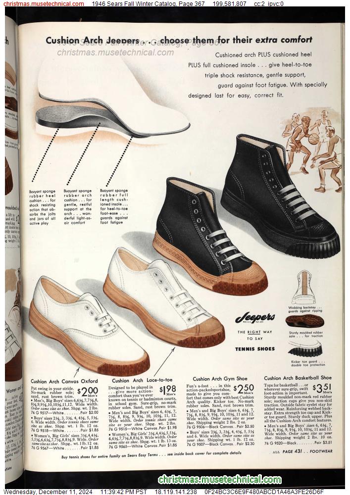 1946 Sears Fall Winter Catalog, Page 367