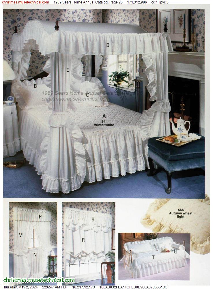 1989 Sears Home Annual Catalog, Page 26