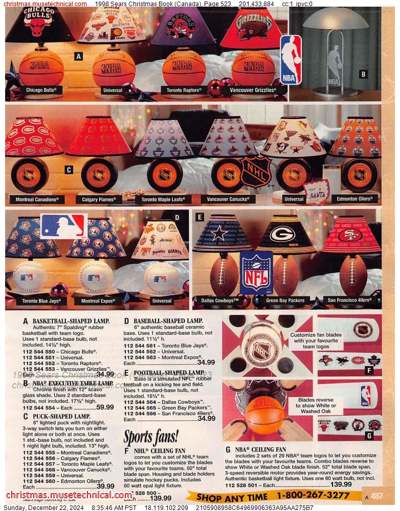 1998 Sears Christmas Book (Canada), Page 523