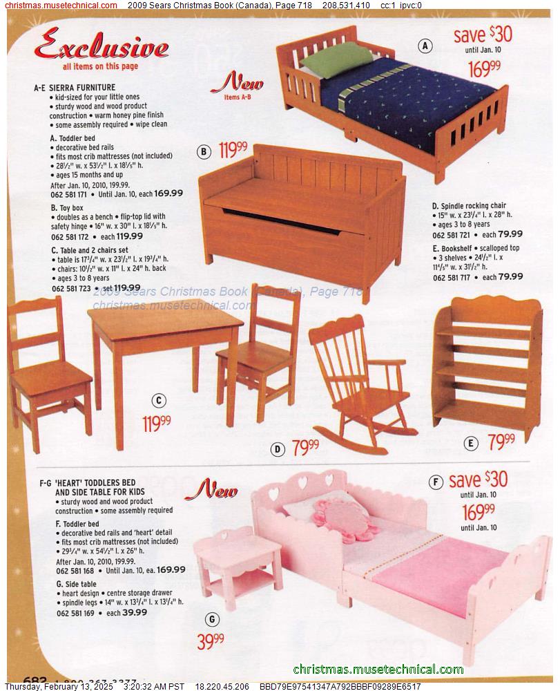 2009 Sears Christmas Book (Canada), Page 718