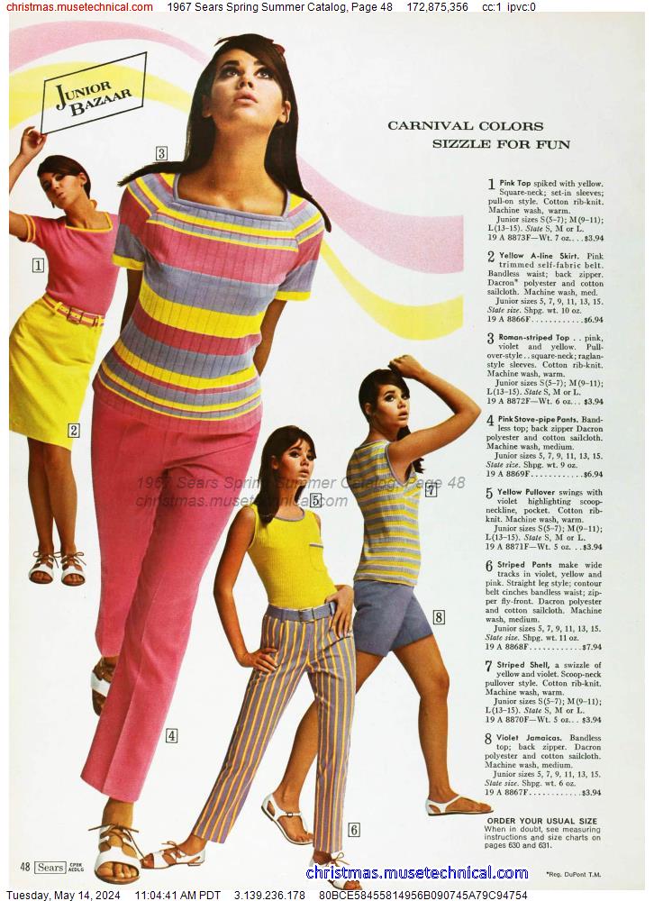 1967 Sears Spring Summer Catalog, Page 48