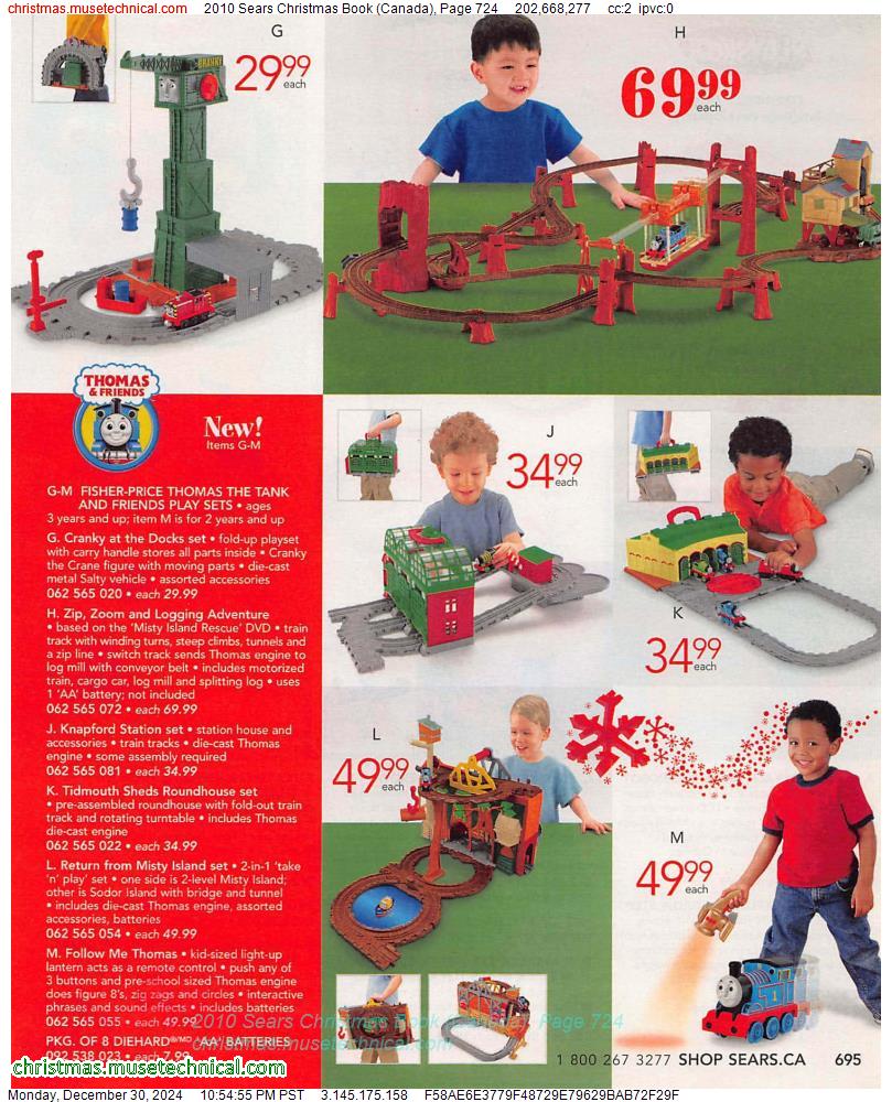 2010 Sears Christmas Book (Canada), Page 724