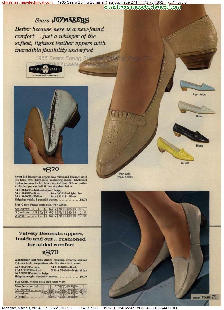 1965 Sears Spring Summer Catalog, Page 271
