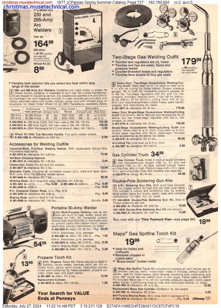 1977 JCPenney Spring Summer Catalog, Page 727