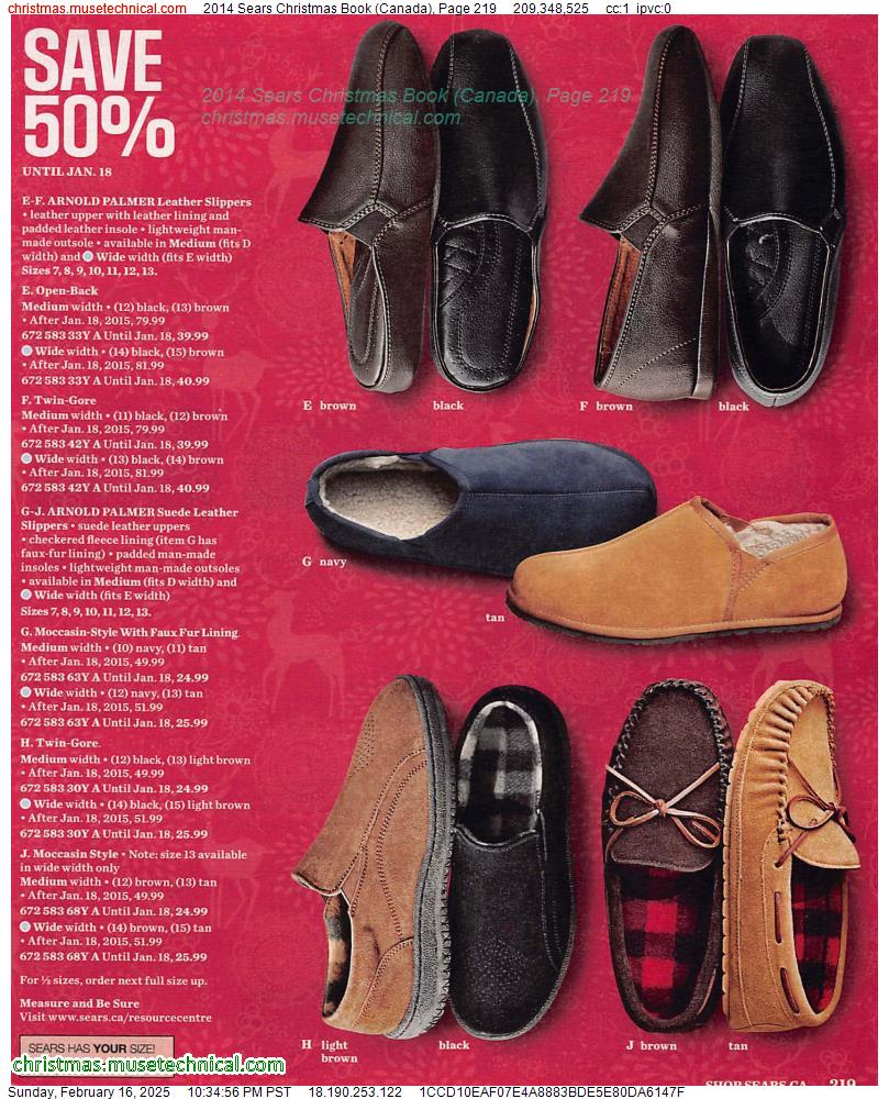 2014 Sears Christmas Book (Canada), Page 219