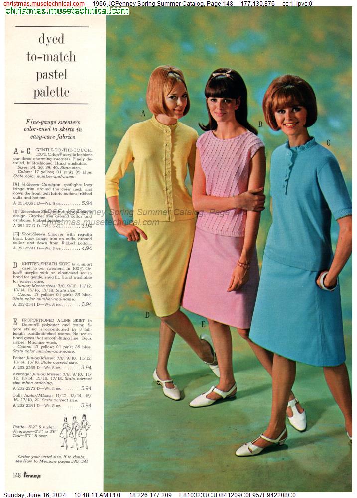 1966 JCPenney Spring Summer Catalog, Page 148