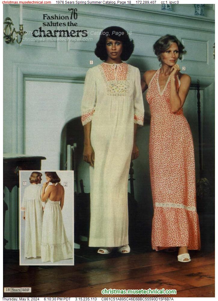 1976 Sears Spring Summer Catalog, Page 18