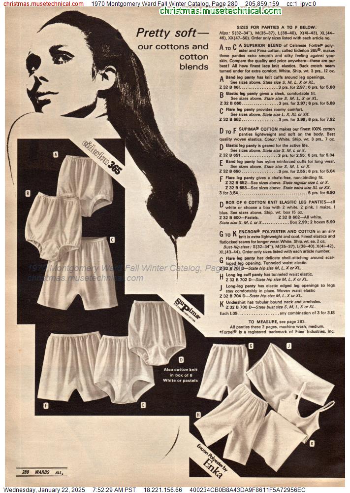 1970 Montgomery Ward Fall Winter Catalog, Page 280