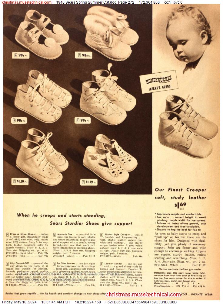 1946 Sears Spring Summer Catalog, Page 272