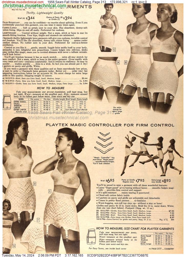 1956 Sears Fall Winter Catalog, Page 313