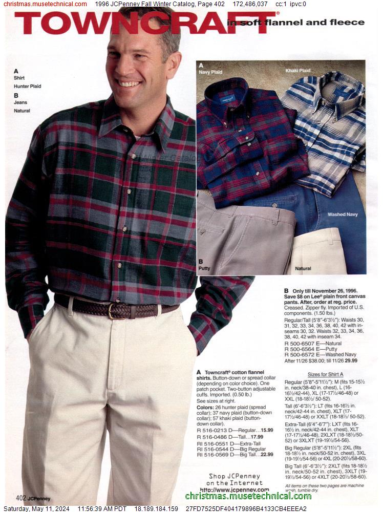 1996 JCPenney Fall Winter Catalog, Page 402