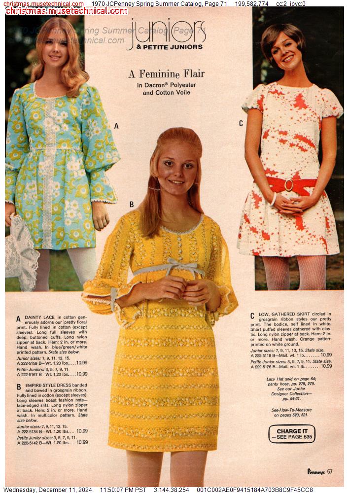 1970 JCPenney Spring Summer Catalog, Page 71