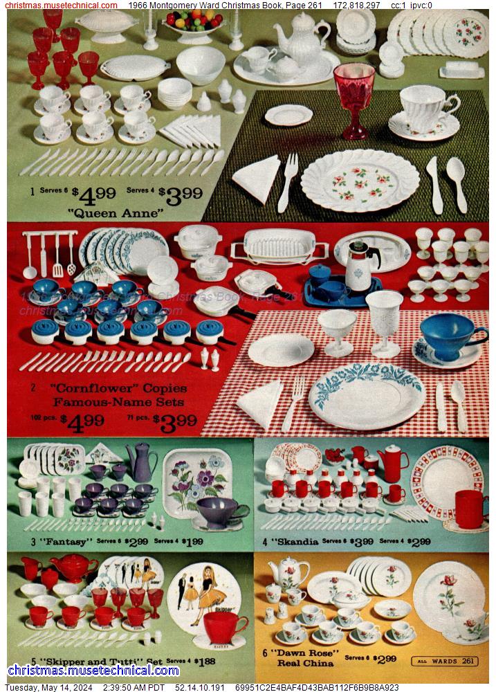 1966 Montgomery Ward Christmas Book, Page 261