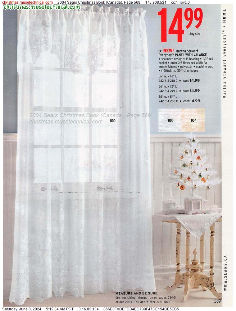 2004 Sears Christmas Book (Canada), Page 569
