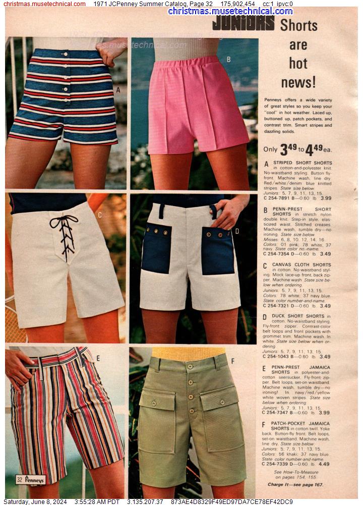 1971 JCPenney Summer Catalog, Page 32