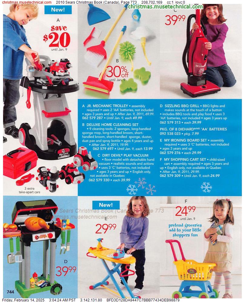 2010 Sears Christmas Book (Canada), Page 773