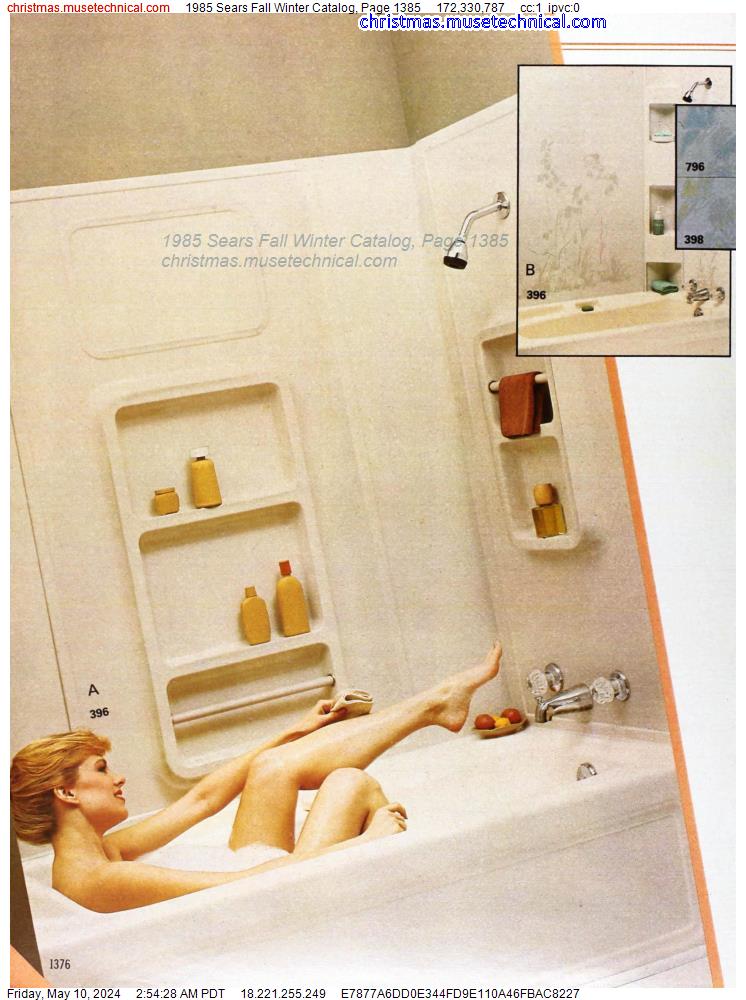 1985 Sears Fall Winter Catalog, Page 1385