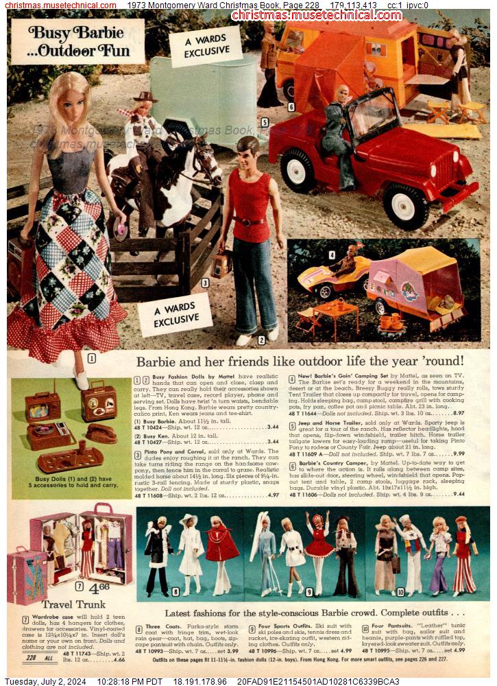 1973 Montgomery Ward Christmas Book, Page 228