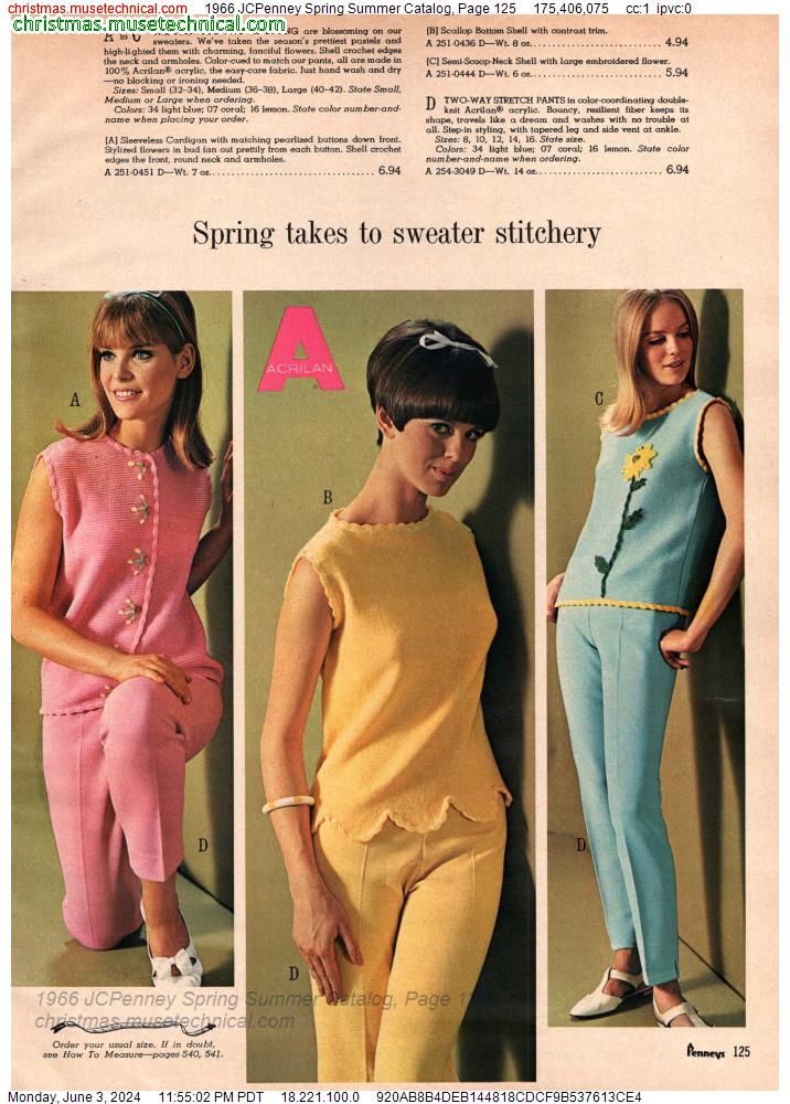 1966 JCPenney Spring Summer Catalog, Page 125