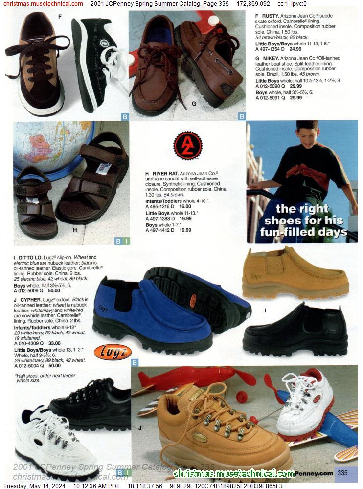 2001 JCPenney Spring Summer Catalog, Page 335