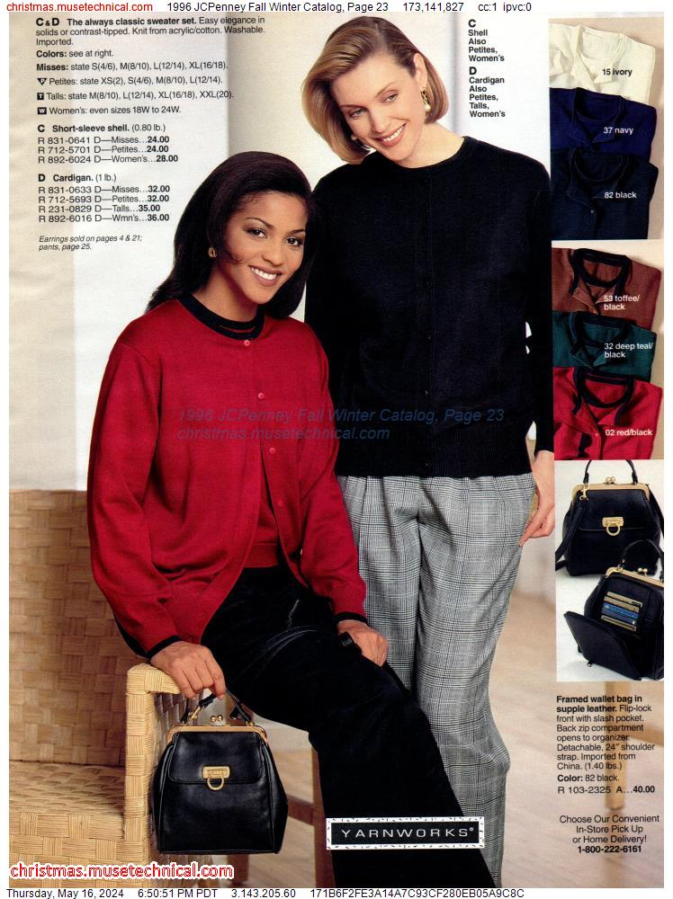 1996 JCPenney Fall Winter Catalog, Page 23