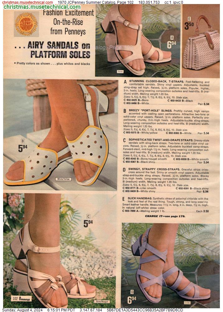 1970 JCPenney Summer Catalog, Page 102