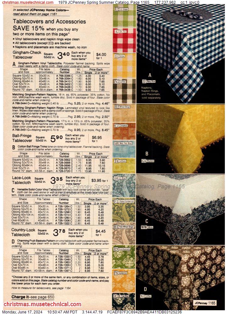 1979 JCPenney Spring Summer Catalog, Page 1165