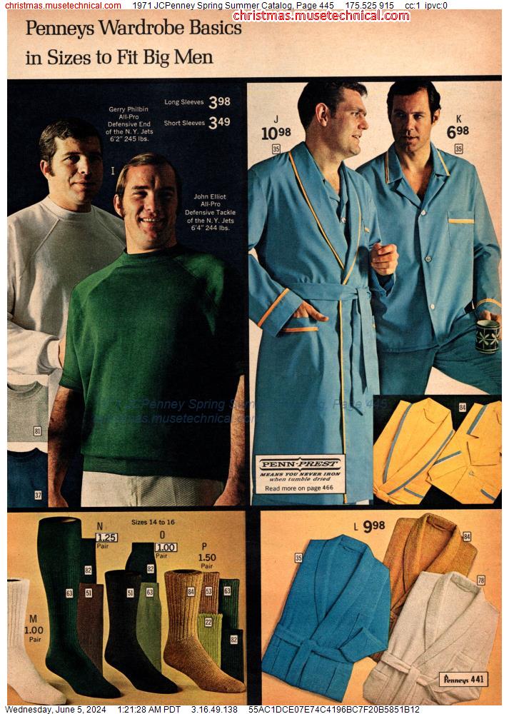 1971 JCPenney Spring Summer Catalog, Page 445