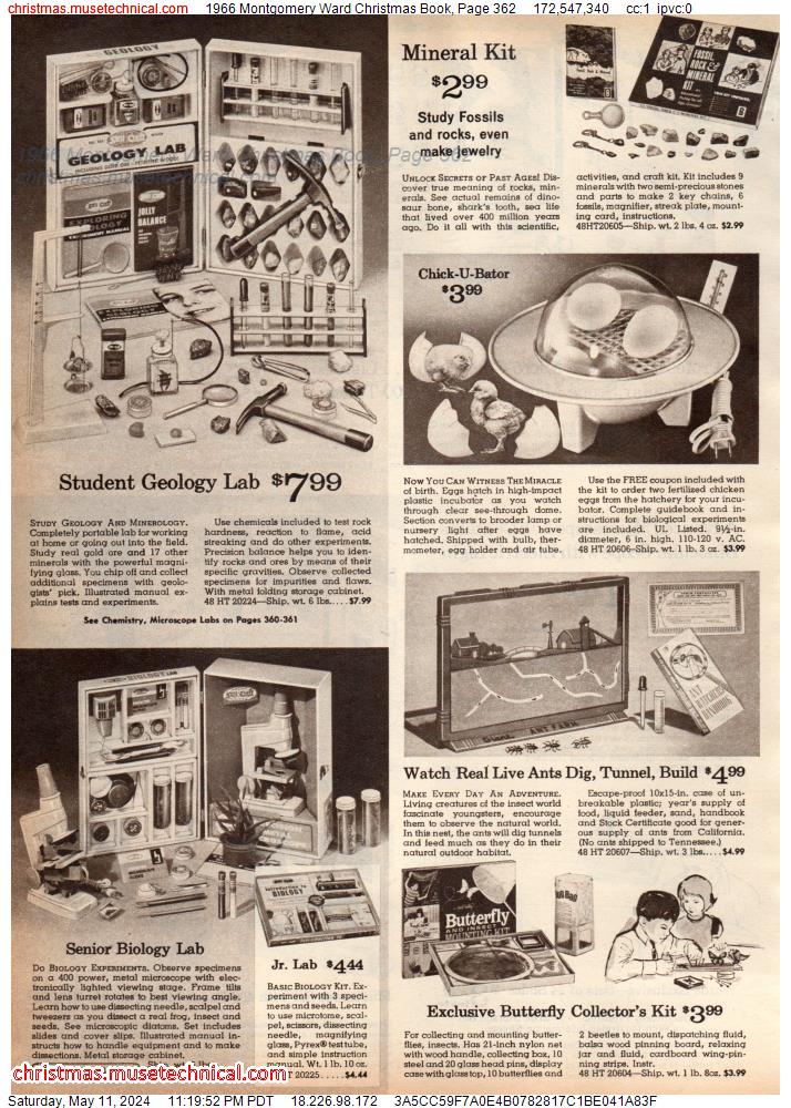 1966 Montgomery Ward Christmas Book, Page 362