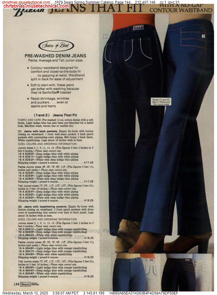 1979 Sears Spring Summer Catalog, Page 144