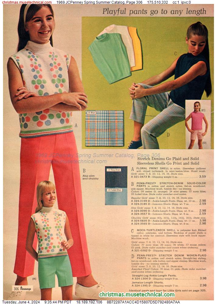 1969 JCPenney Spring Summer Catalog, Page 306