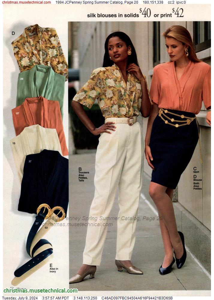 1994 JCPenney Spring Summer Catalog, Page 20
