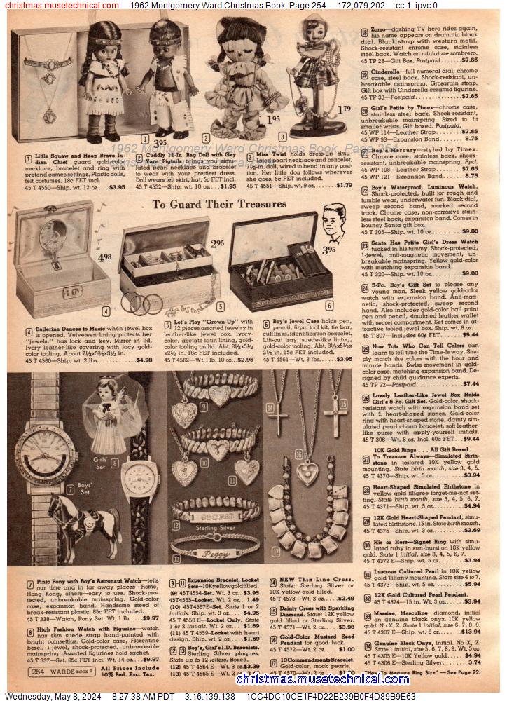 1962 Montgomery Ward Christmas Book, Page 254