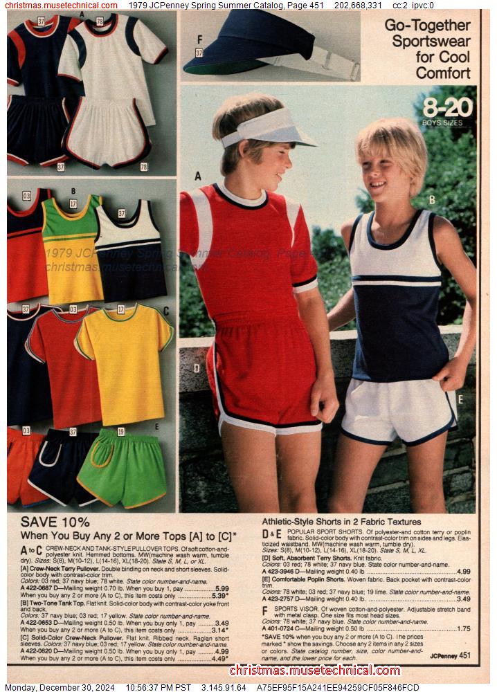 1979 JCPenney Spring Summer Catalog, Page 451