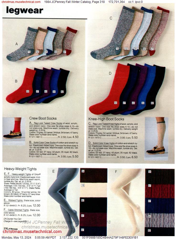 1984 JCPenney Fall Winter Catalog, Page 318