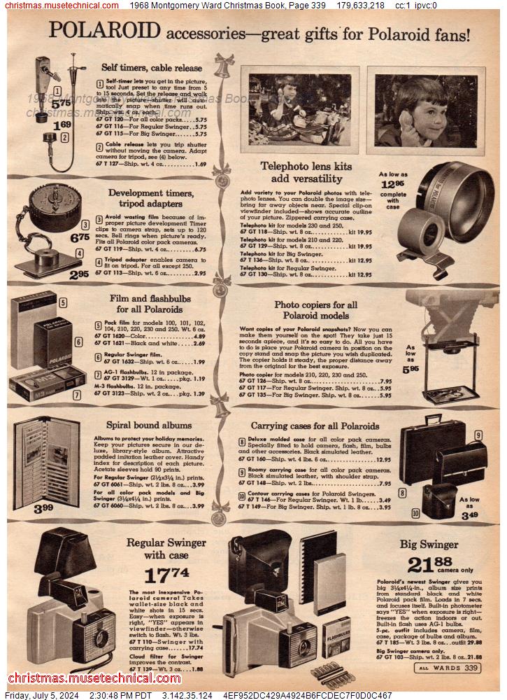 1968 Montgomery Ward Christmas Book, Page 339