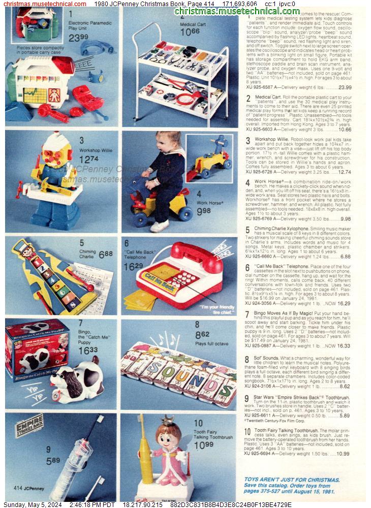 1980 JCPenney Christmas Book, Page 414