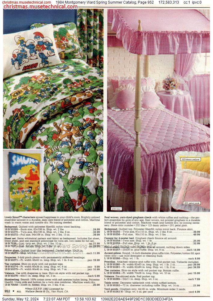 1984 Montgomery Ward Spring Summer Catalog, Page 952