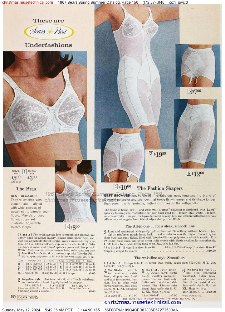 1967 Sears Spring Summer Catalog, Page 150