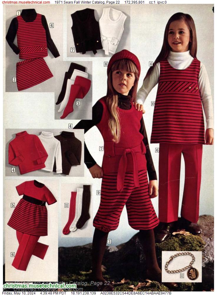 1971 Sears Fall Winter Catalog, Page 22